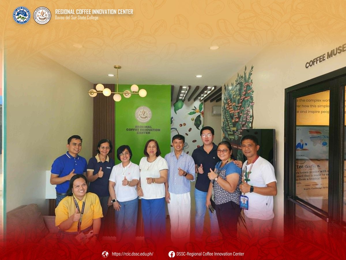 DA-RFO XI Regional Technical Director Visits RCIC, Strengthens Support for Coffee Industry Development